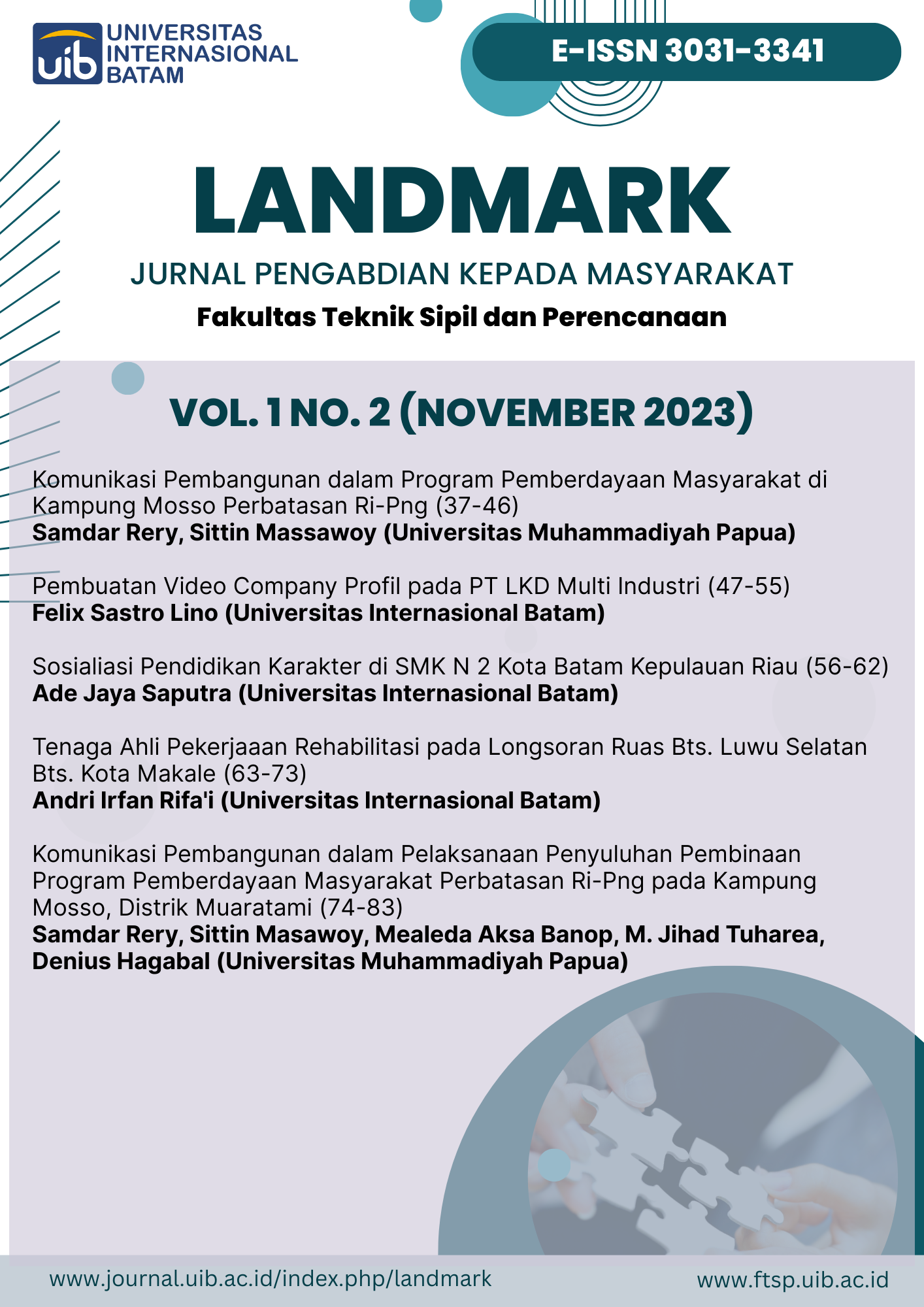 View Vol. 1 No. 2 (2023): LANDMARK