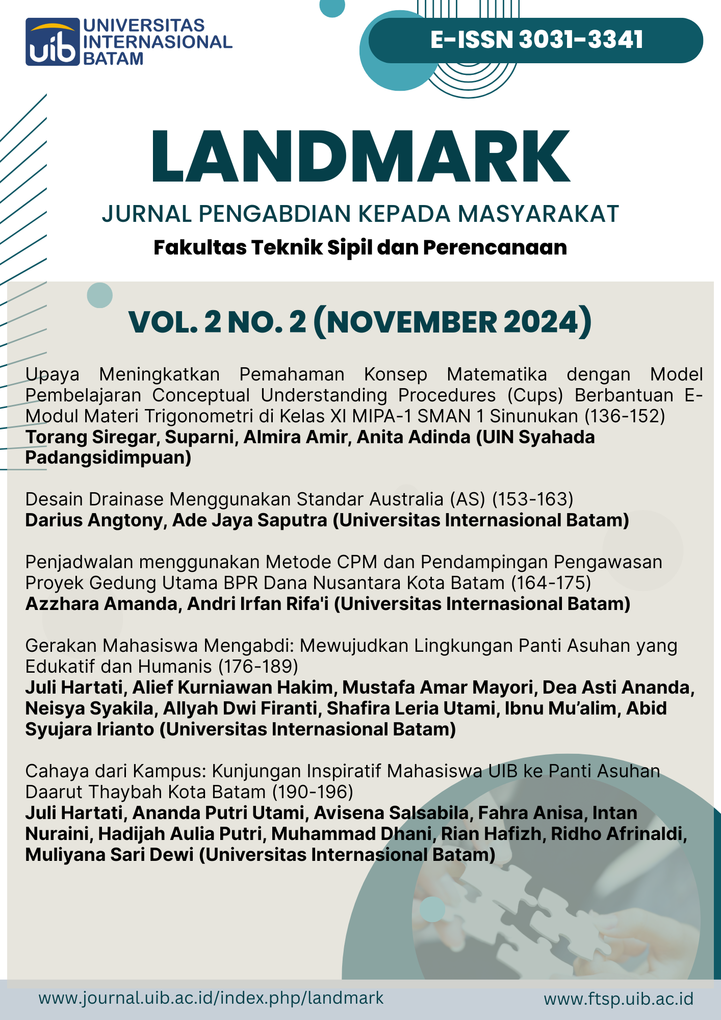 View Vol. 2 No. 2 (2024): LANDMARK
