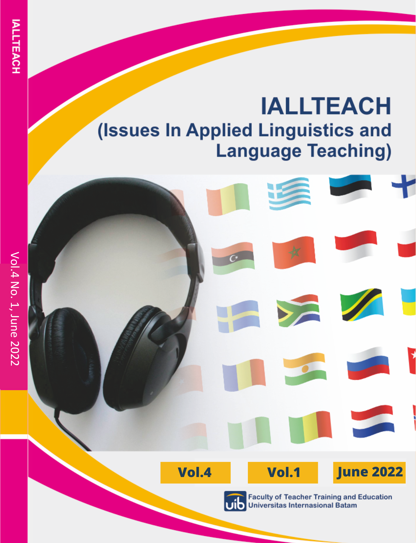 					View Vol. 4 No. 1 (2022): Issues in Applied Linguistics and Language Teaching
				